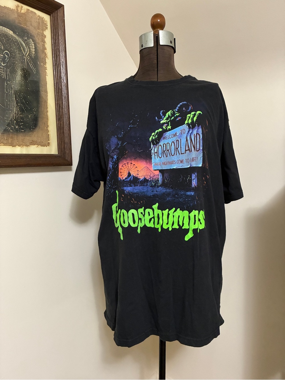 Vintage Goosebumps Welcome to Horrorland Tee